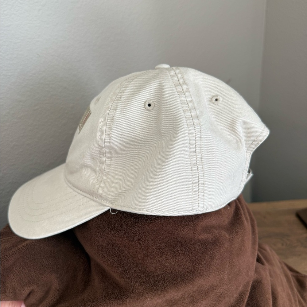 American Eagle Outfitters Led Zeppelin Cream Baseball Hat Cap with Pink Logo - Picture 4 of 9